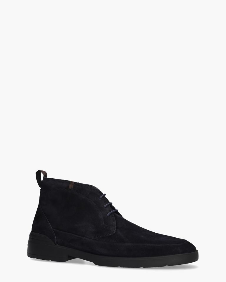 De Venker 01.15 Donkerblauw Heren Veterschoenen