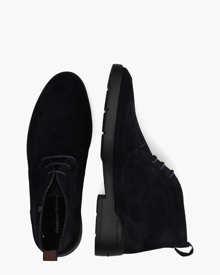 De Venker 01.15 Donkerblauw Heren Veterschoenen