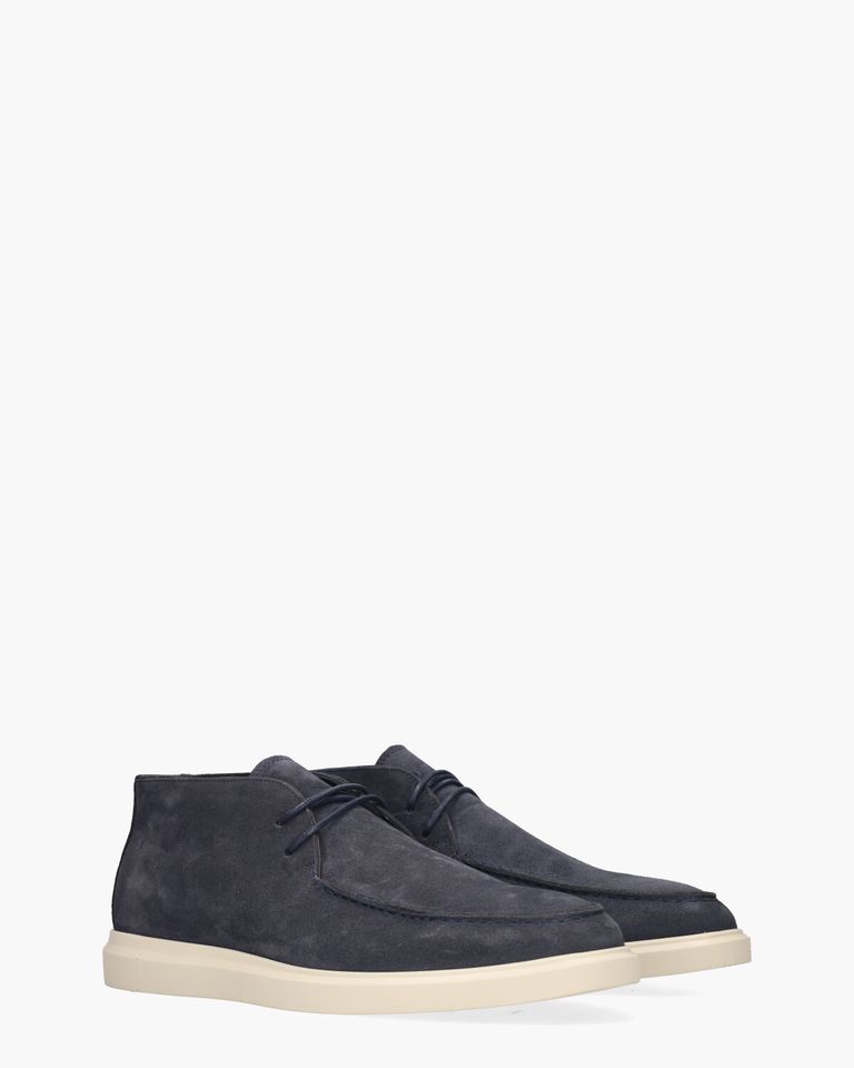 Waylon Donkerblauw Heren Veterschoenen