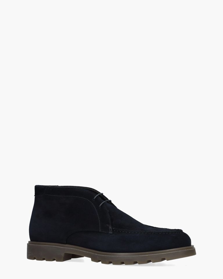 93911 Donkerblauw Heren Veterboots