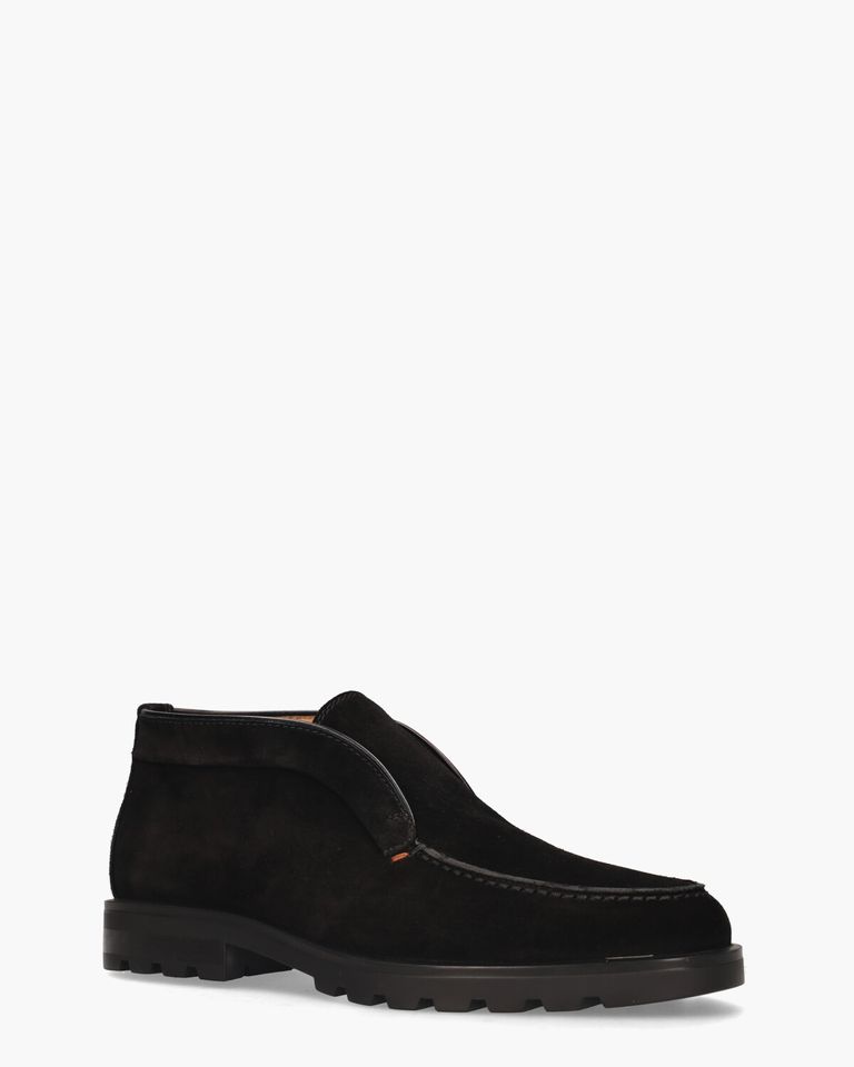 17823 Zwart Herenloafers