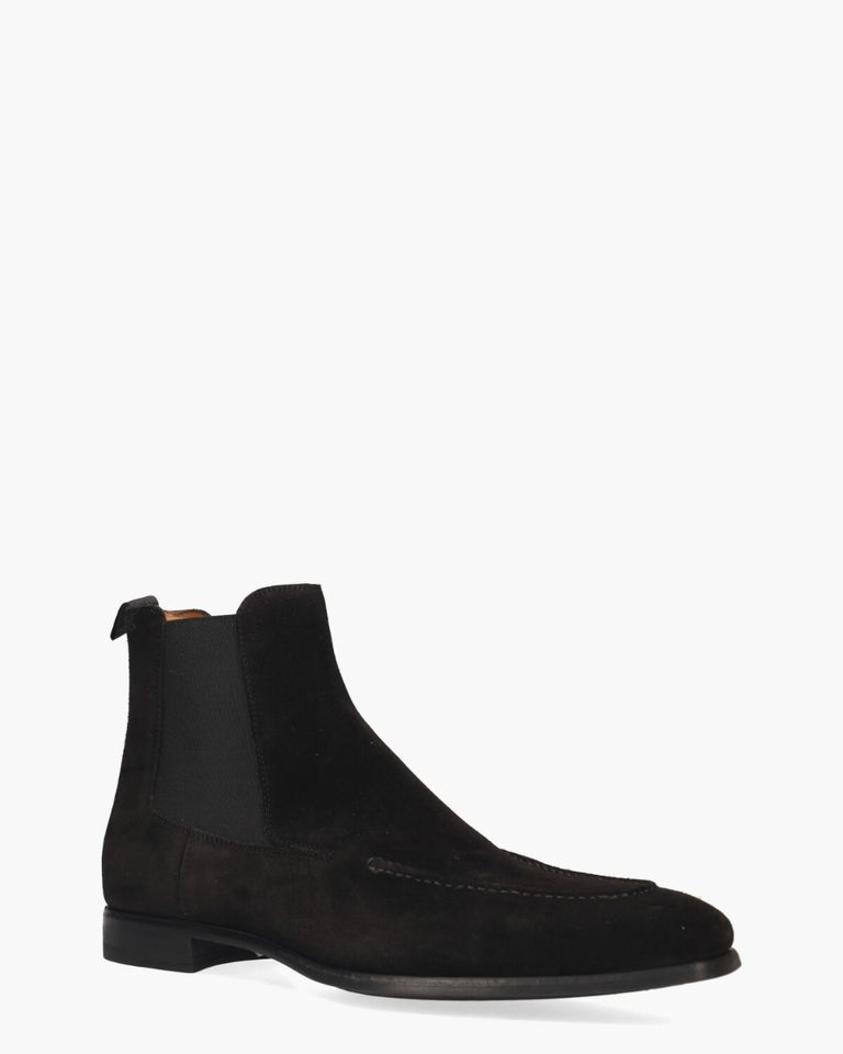 25474 Zwart Heren Chelseaboots