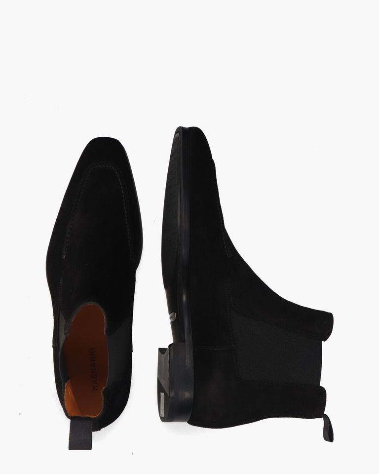 25474 Zwart Heren Chelseaboots