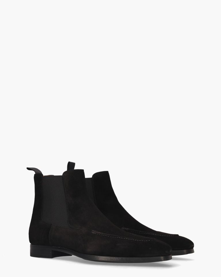 25474 Zwart Heren Chelseaboots