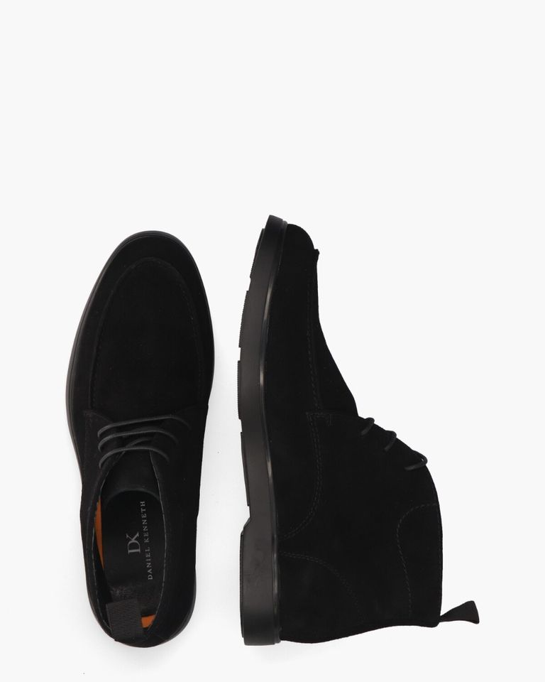 Yuki Zwart Heren Veterboots