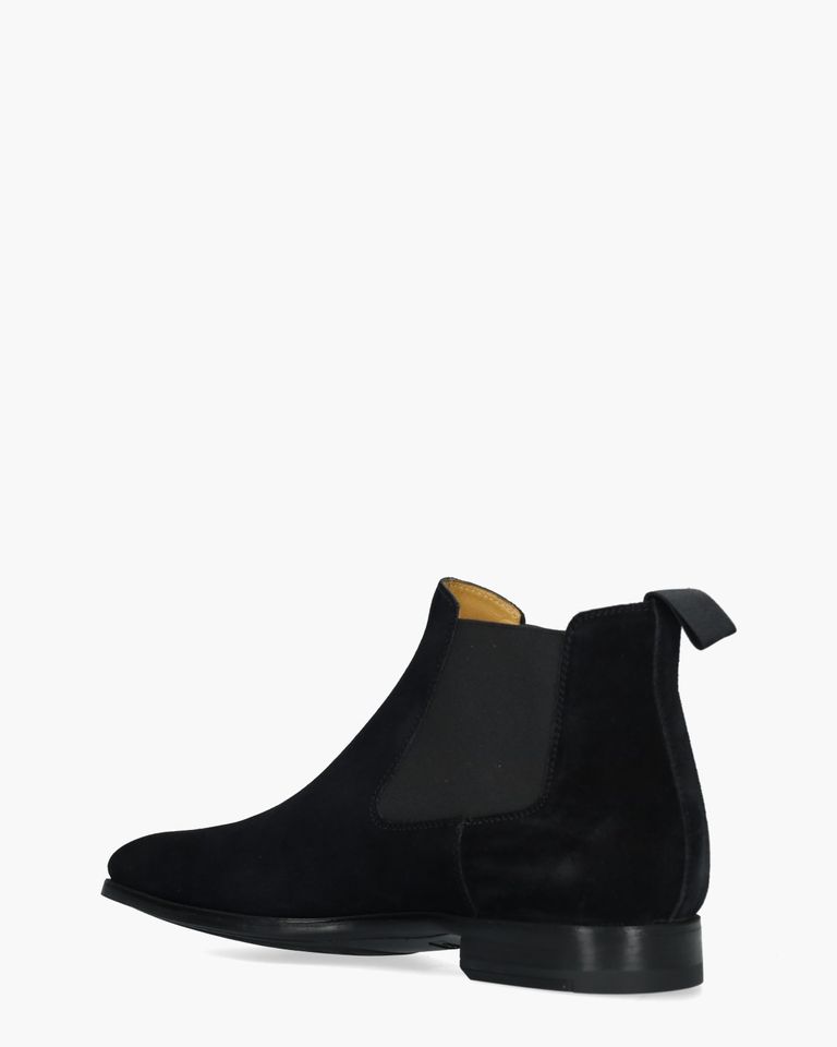 20109 Zwart Heren Chelseaboots