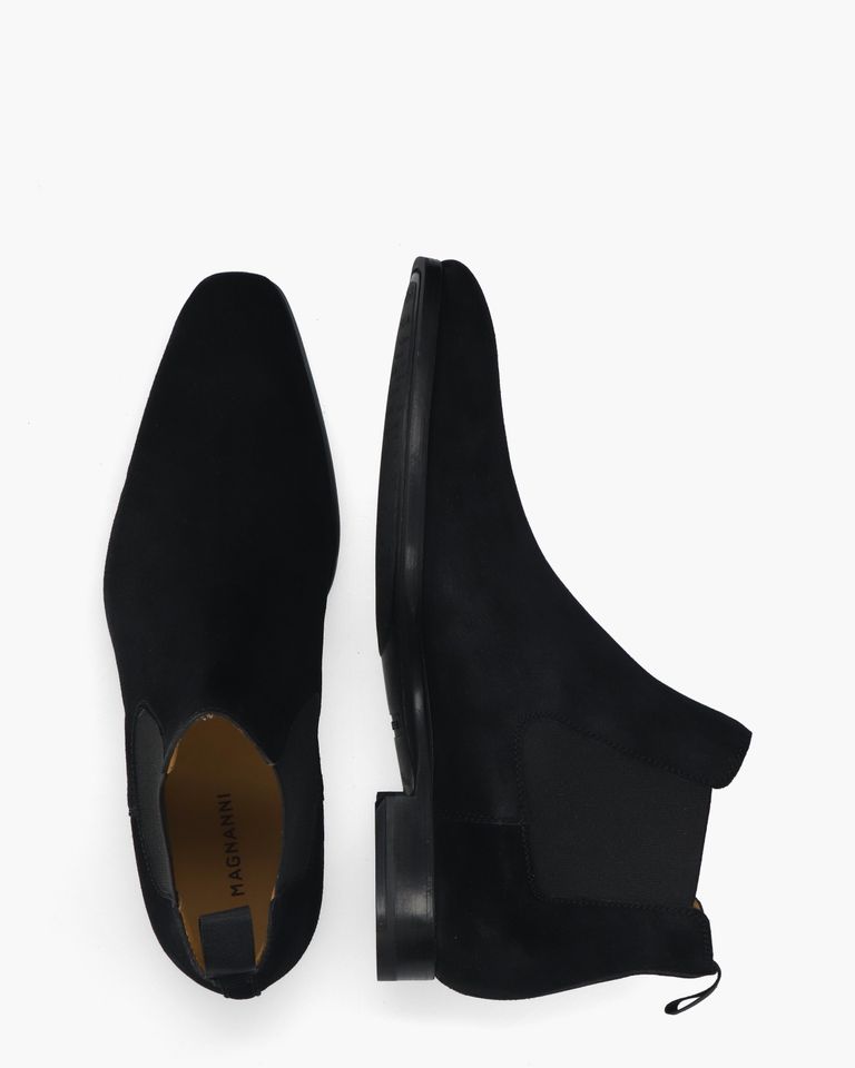 20109 Zwart Heren Chelseaboots