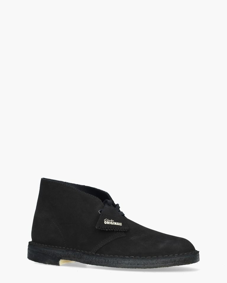 Desert Boot Zwart Heren Veterboots