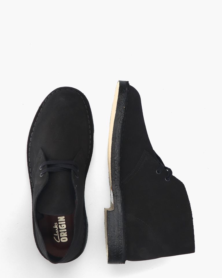 Desert Boot Zwart Heren Veterboots