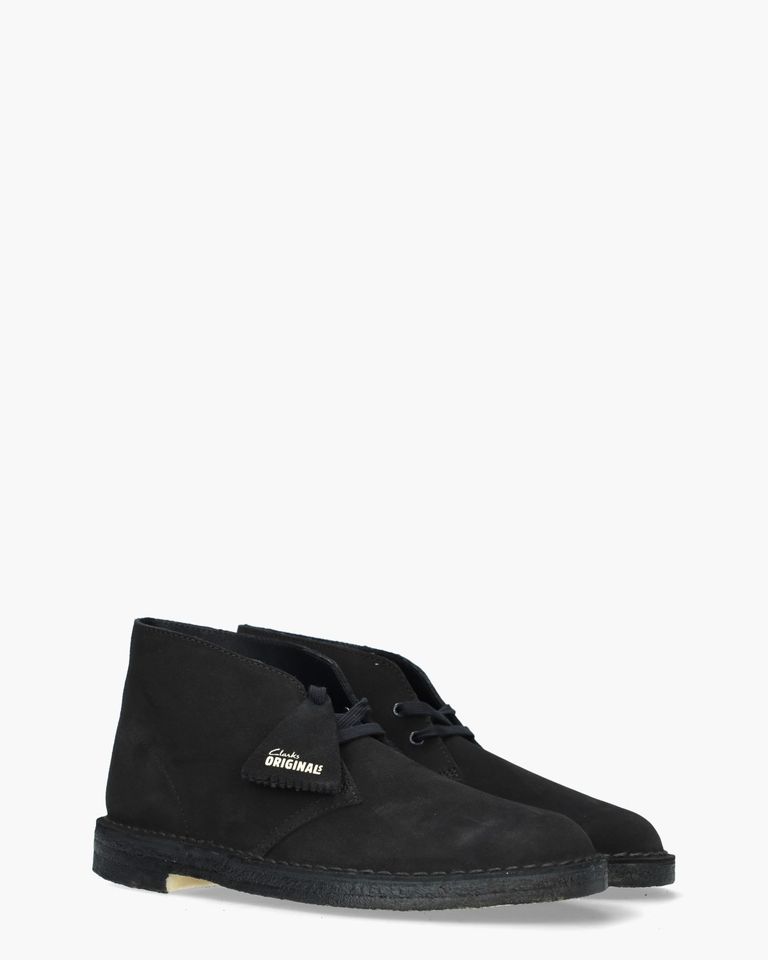 Desert Boot Zwart Heren Veterboots