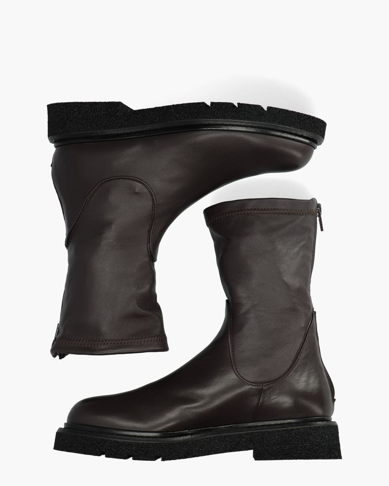 Kent Donkerbruin Dames Stretchboots