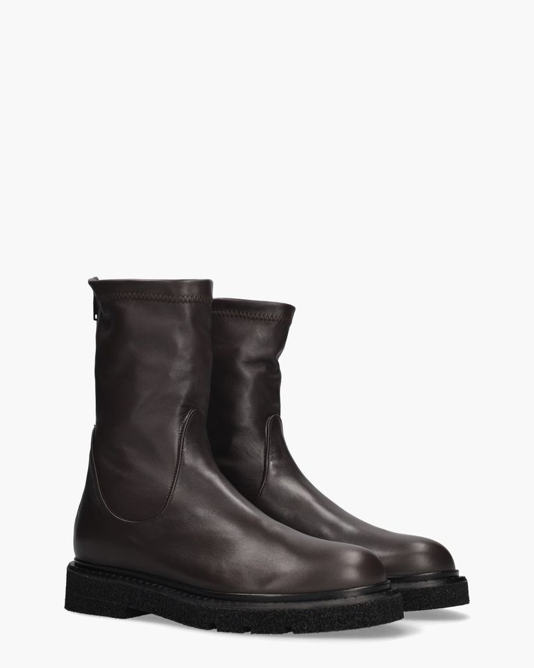 Kent Donkerbruin Dames Stretchboots