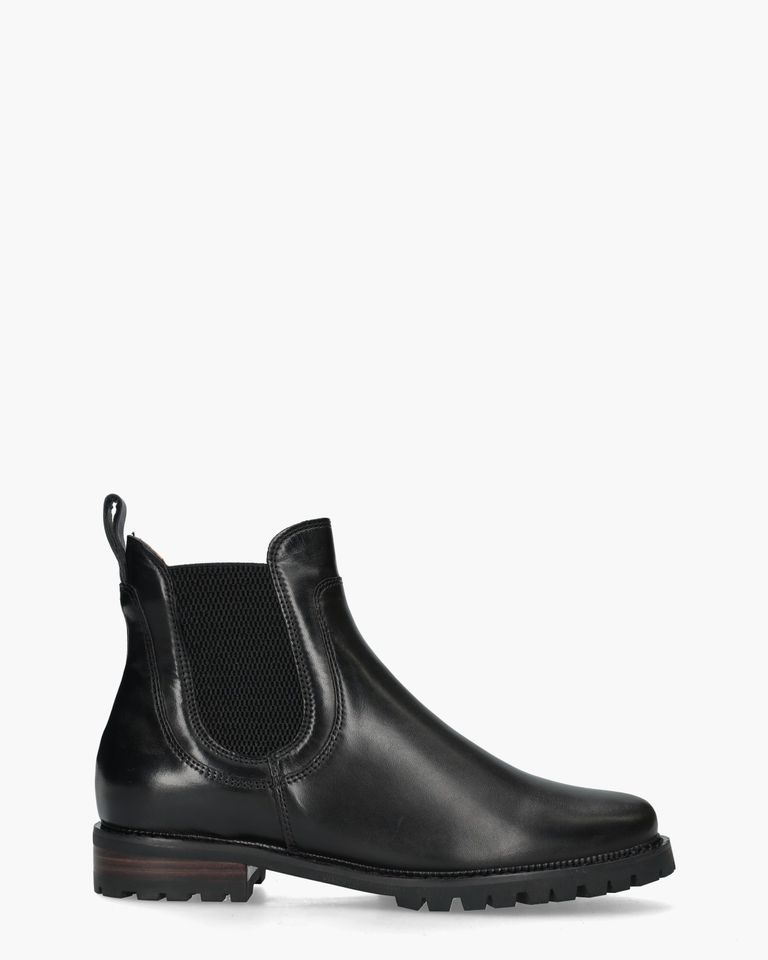 29703 Zwart Dames Chelseaboots