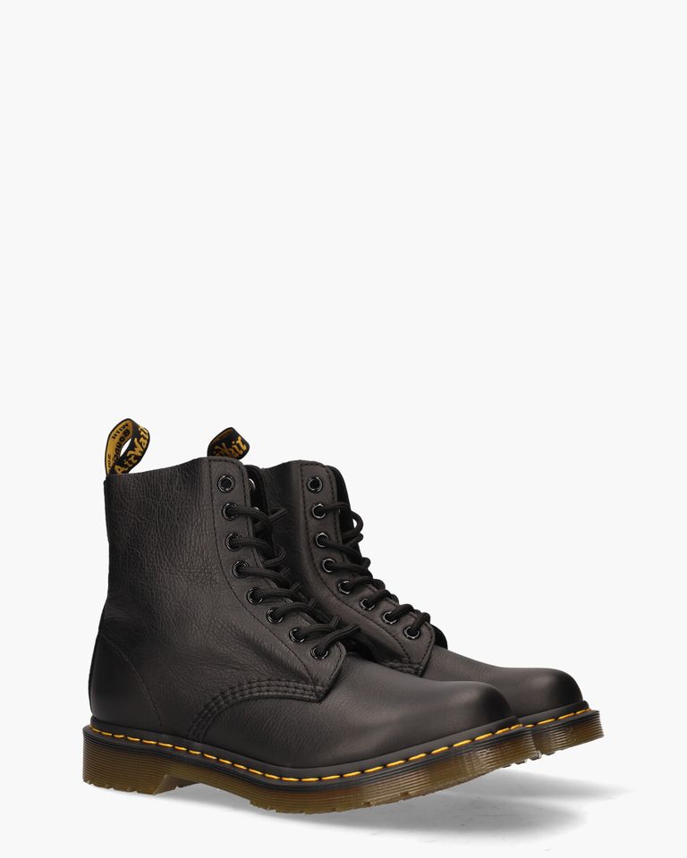 1460 Pascal Virginia Zwart Dames Veterboots