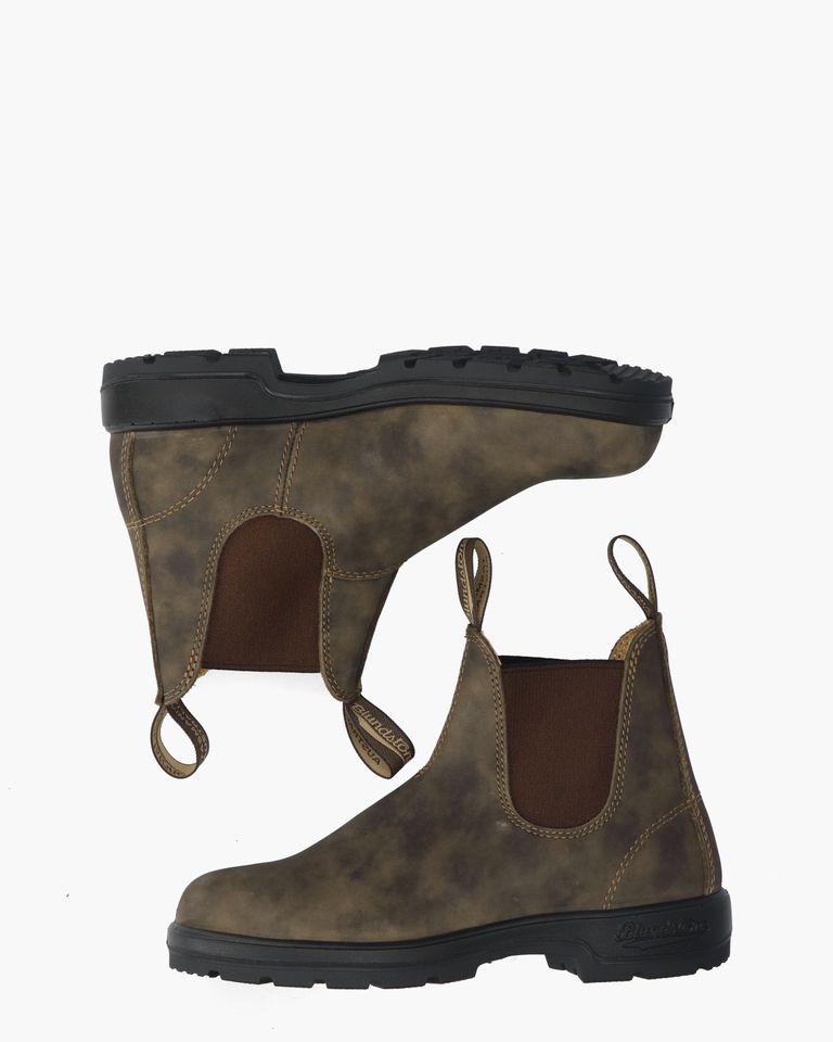 585 Donkerbruin Dames Chelseaboots
