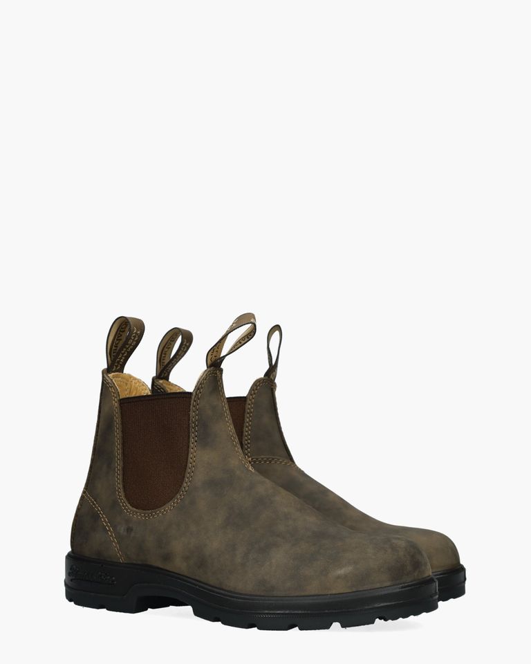 585 Donkerbruin Dames Chelseaboots