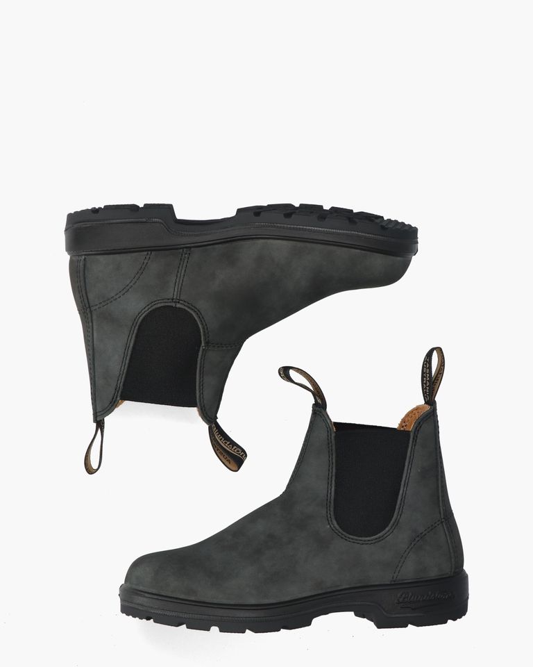 587 Donkergrijs Dames Chelseaboots