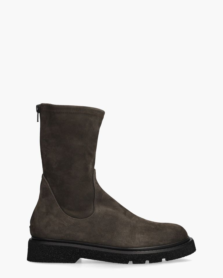 Kent Grijs Dames Stretchboots
