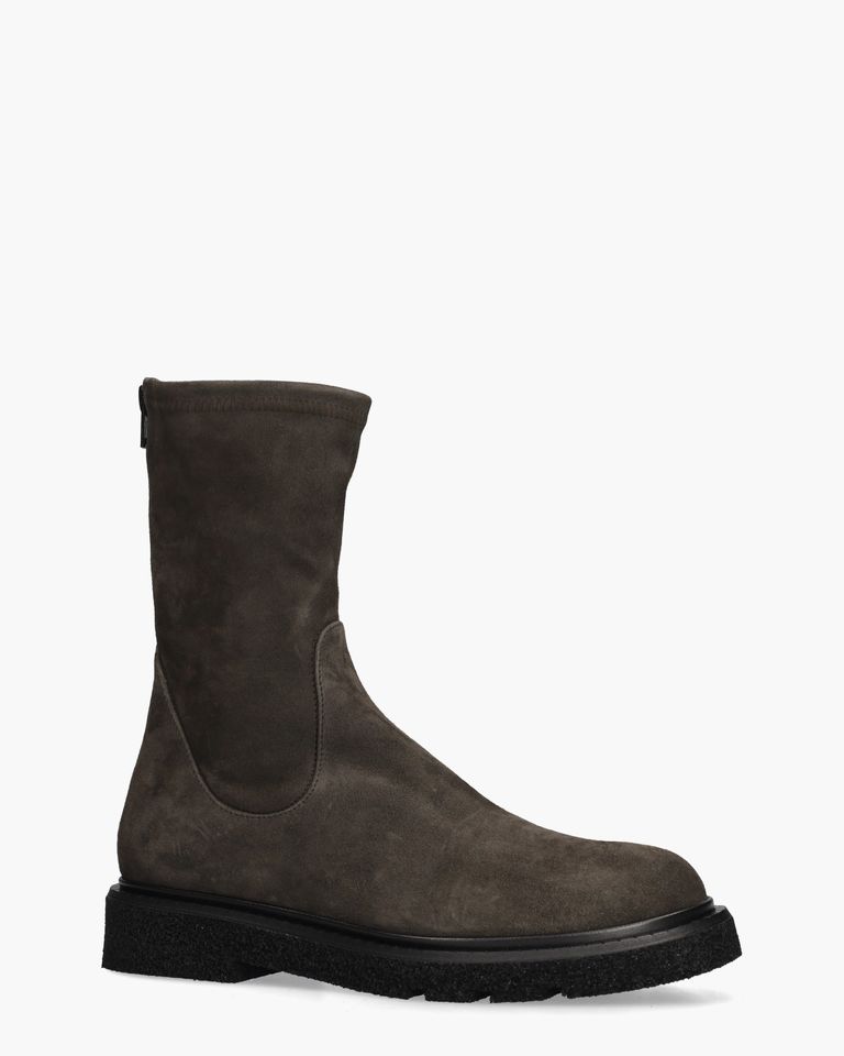 Kent Grijs Dames Stretchboots