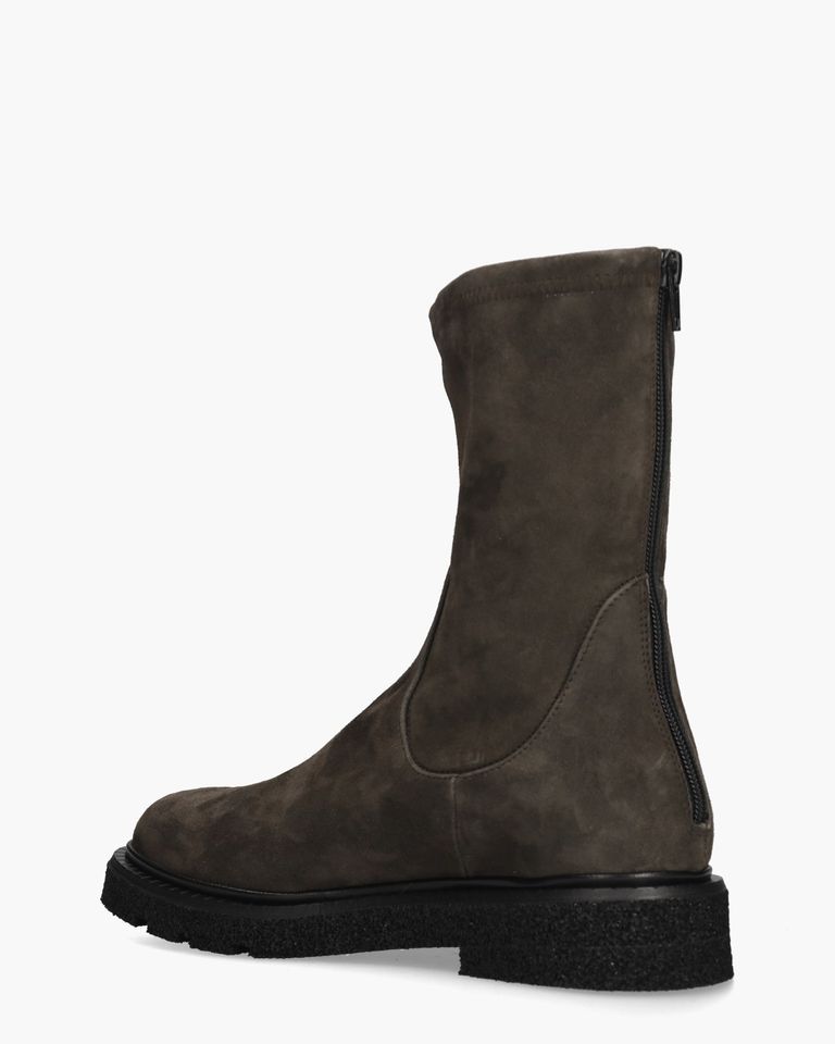 Kent Grijs Dames Stretchboots