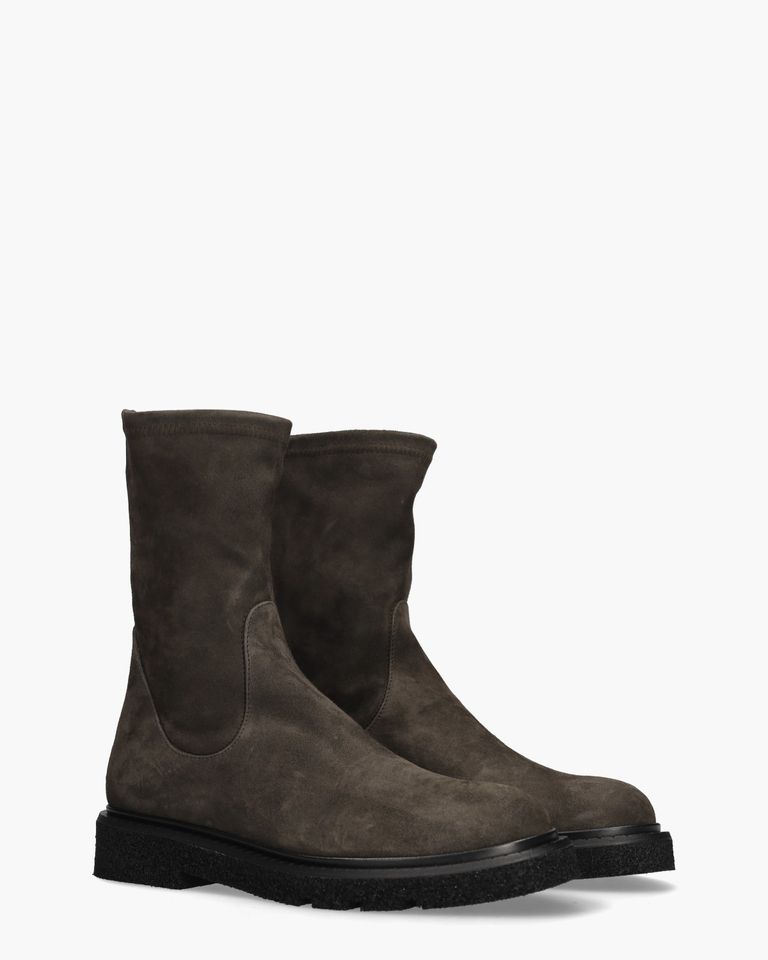 Kent Grijs Dames Stretchboots