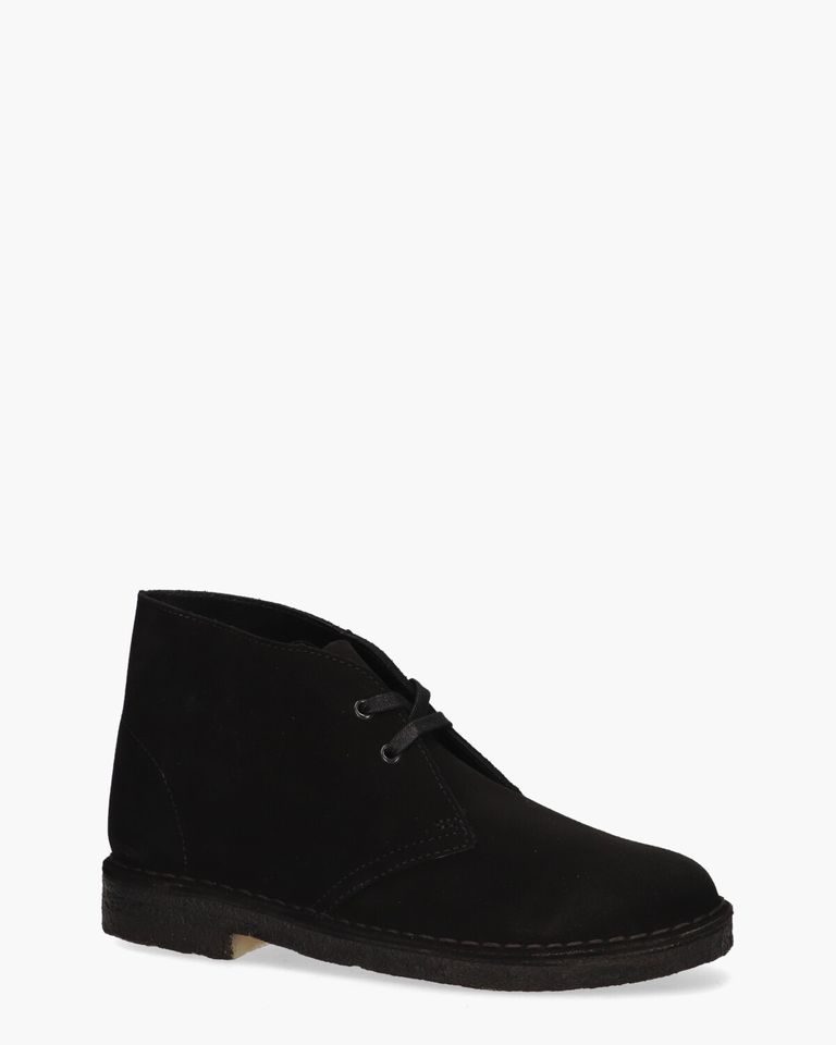 Desert Boot Zwart Dames Veterboots