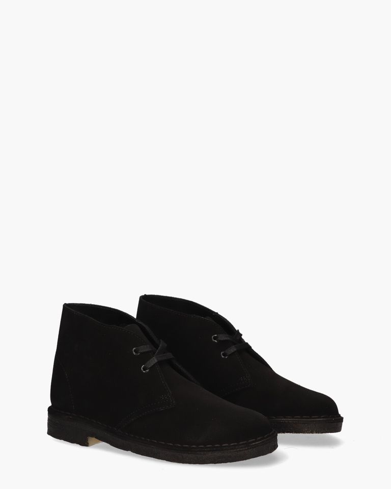 Desert Boot Zwart Dames Veterboots