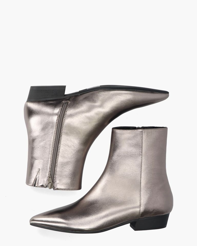 Camelia Zilvergrijs Dames Enkelboots