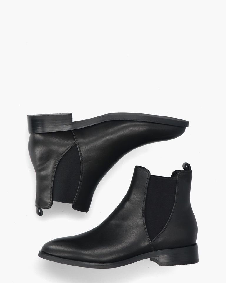 Carola Zwart Dames Chelseaboots