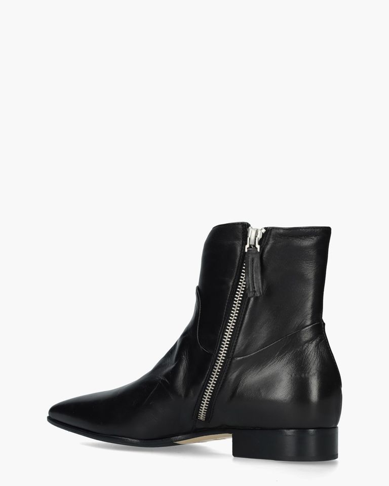 Madalina Zwart Dames Enkelboots
