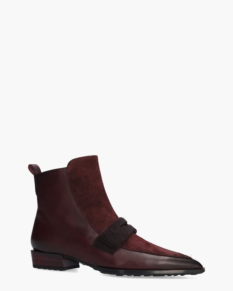 Soho Bordeaux Dames Enkelboots