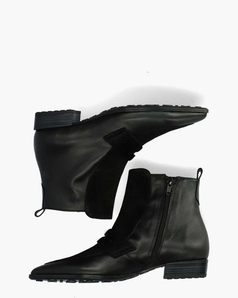 BHI254403 Zwart Dames Enkleboots