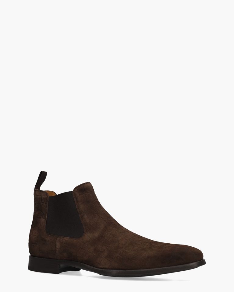 20109 Donkerbruin Heren Chelseaboots