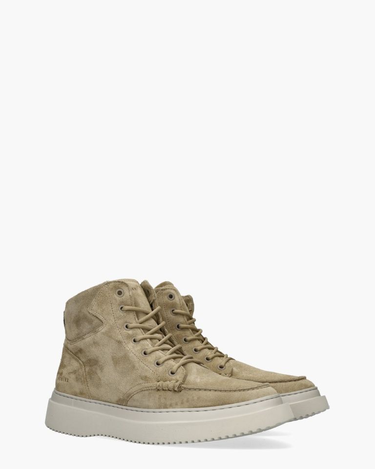 Jonah Arctic Fur Beige Heren Veterboots