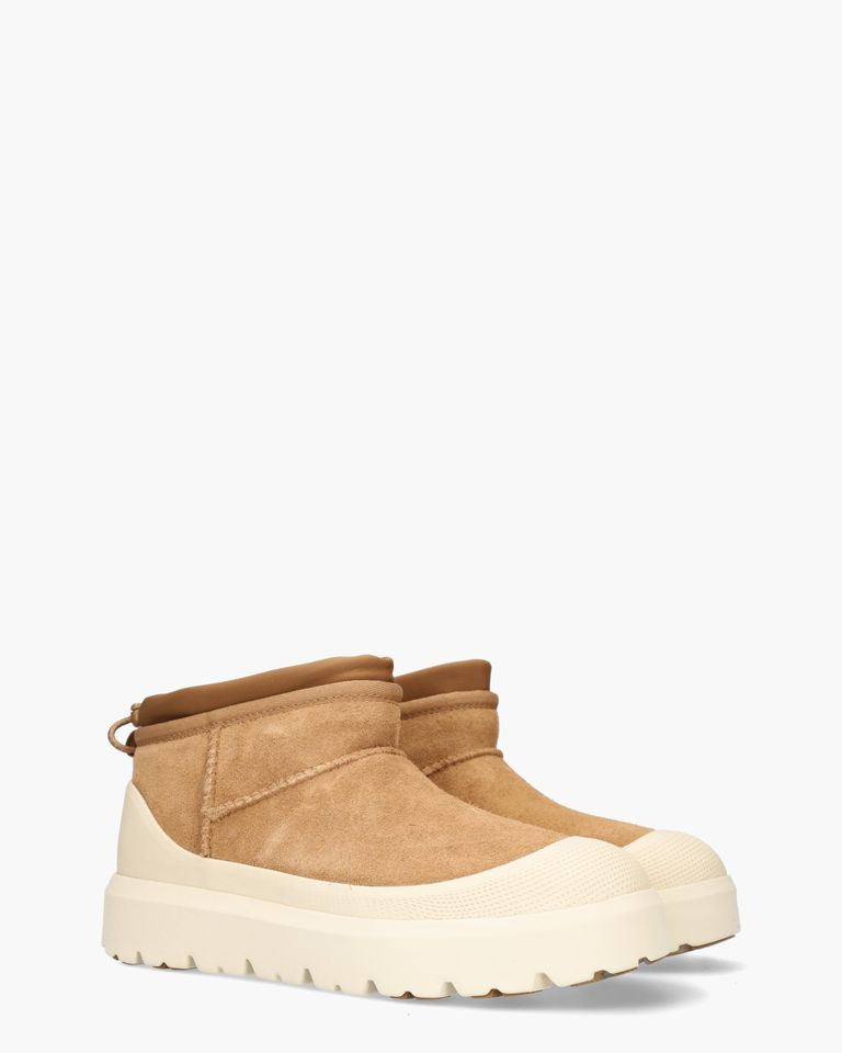 Classic Ultra Mini  Weather Hybrid Boot Chestnut/Whitecap Herenboots
