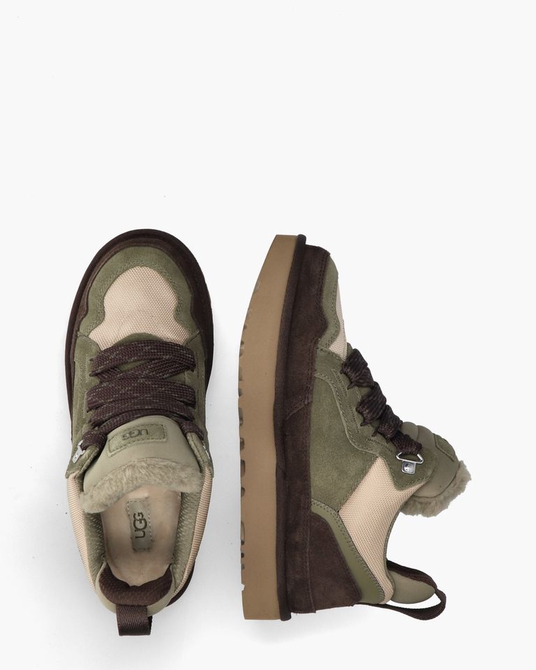 Lowmel Sneaker Burnt Olive/Mustard Seed Herensneakers