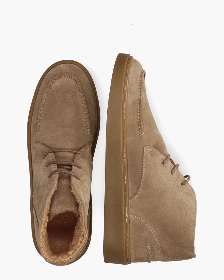 Adan Beige Heren Veterboots