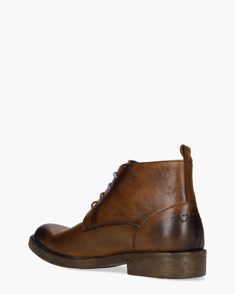 Vichenzo Cognac Heren Veterboots