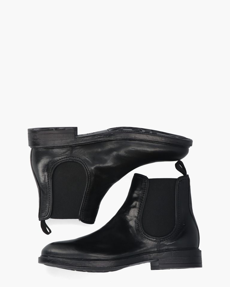 88610 Zwart Heren Chelseaboots