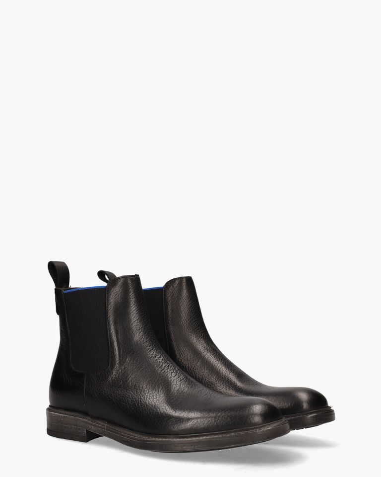 3680 Zwart Heren Chelseaboots