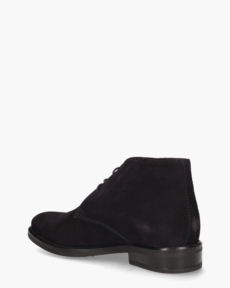 6401 Donkerblauw Heren Veterboots