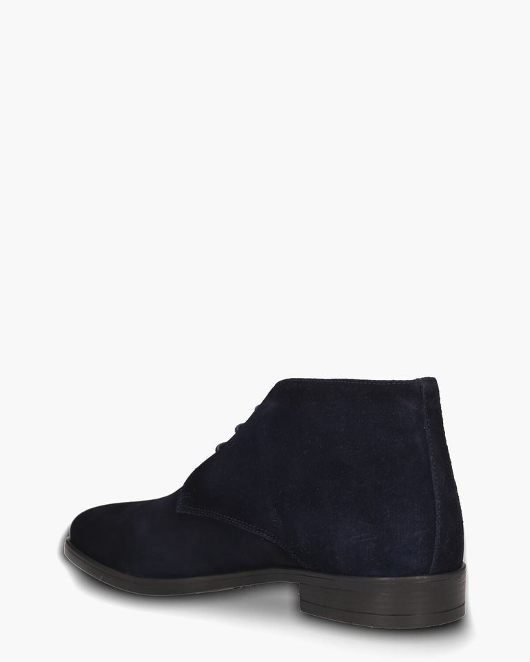Sami Donkerblauw Heren Veterboots 