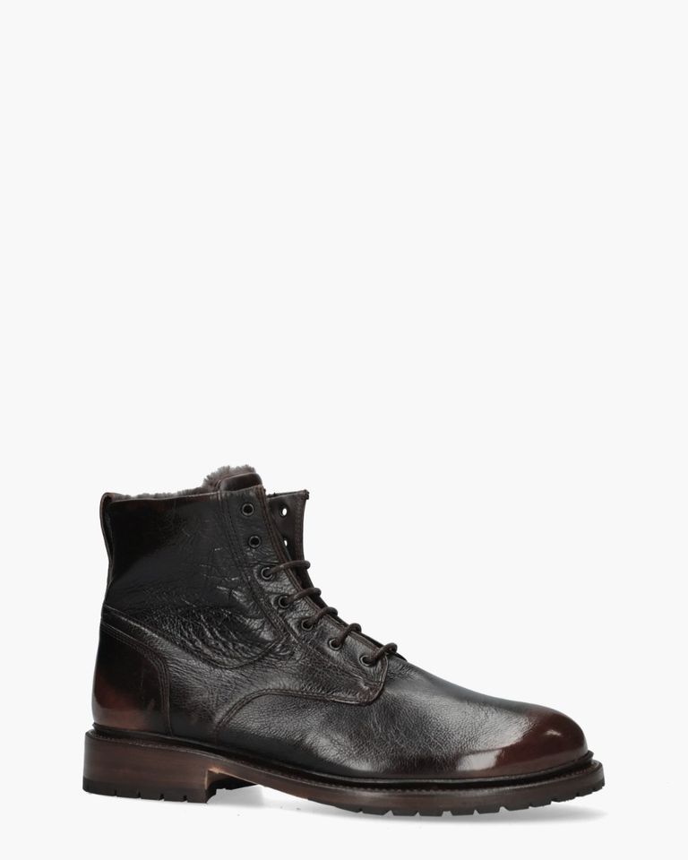 M23023 Donkerbruin Heren Veterboots