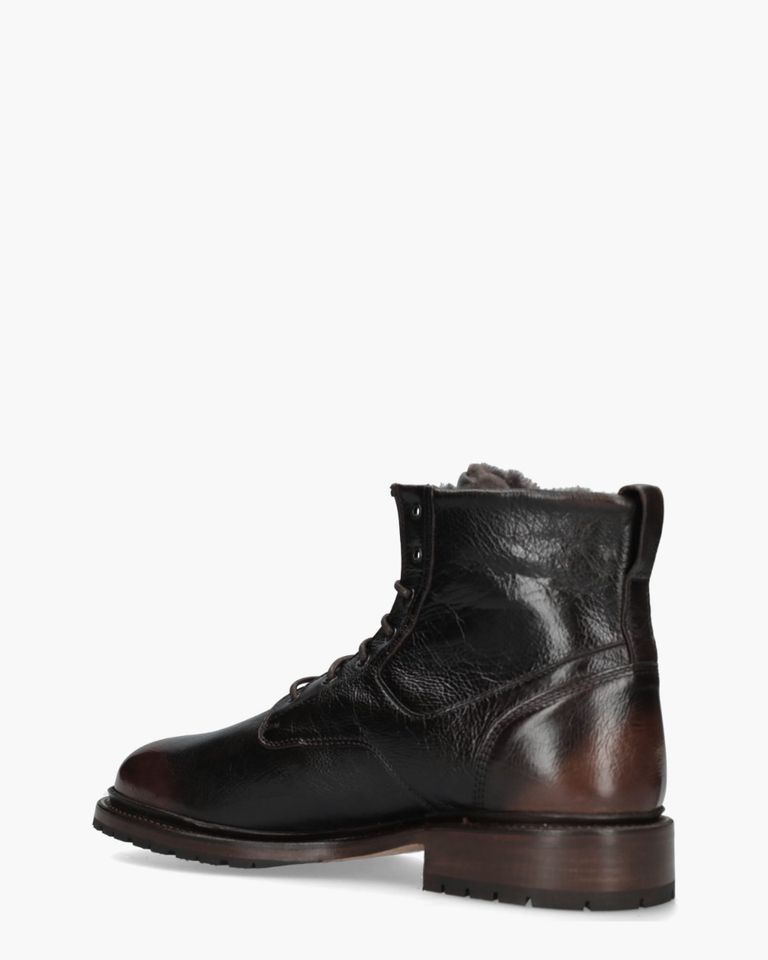 M23023 Donkerbruin Heren Veterboots