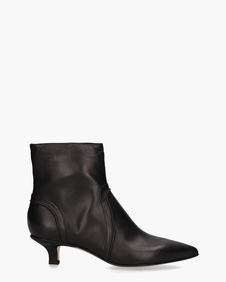 Helle 4920 Zwart Dames Enkelboots