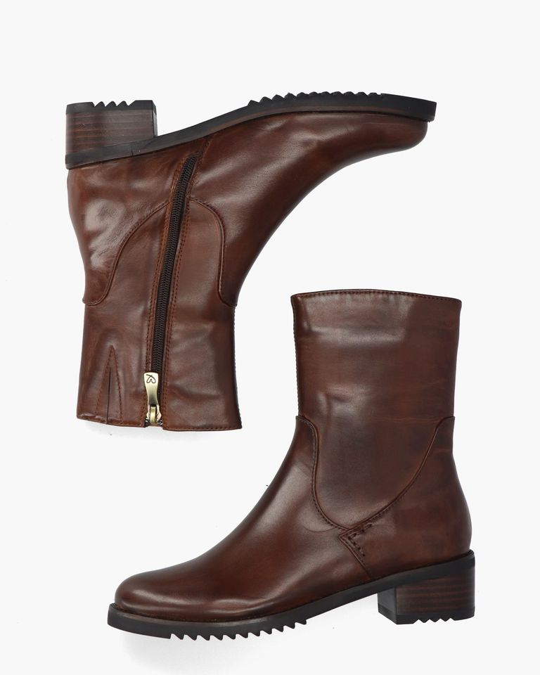 11655 Bruin Dames Enkelboots