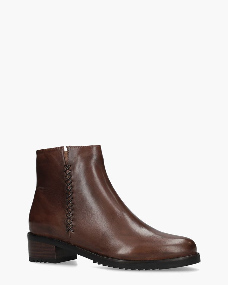 11653 Bruin Dames Enkelboots