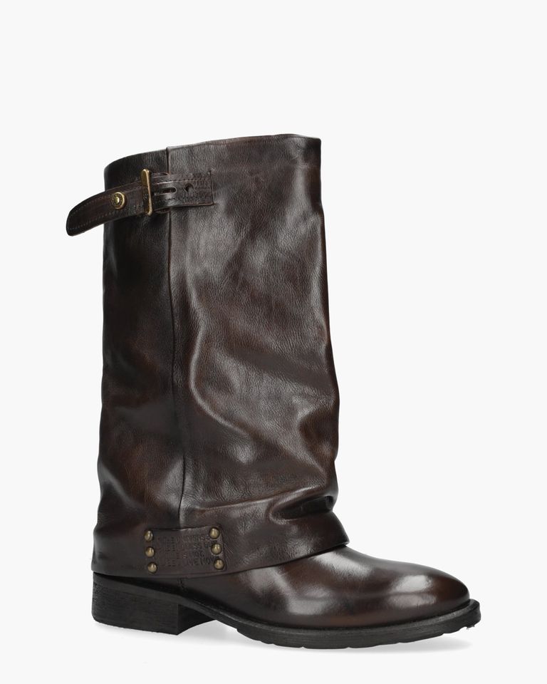 C14305 Donkerbruin Damesboots