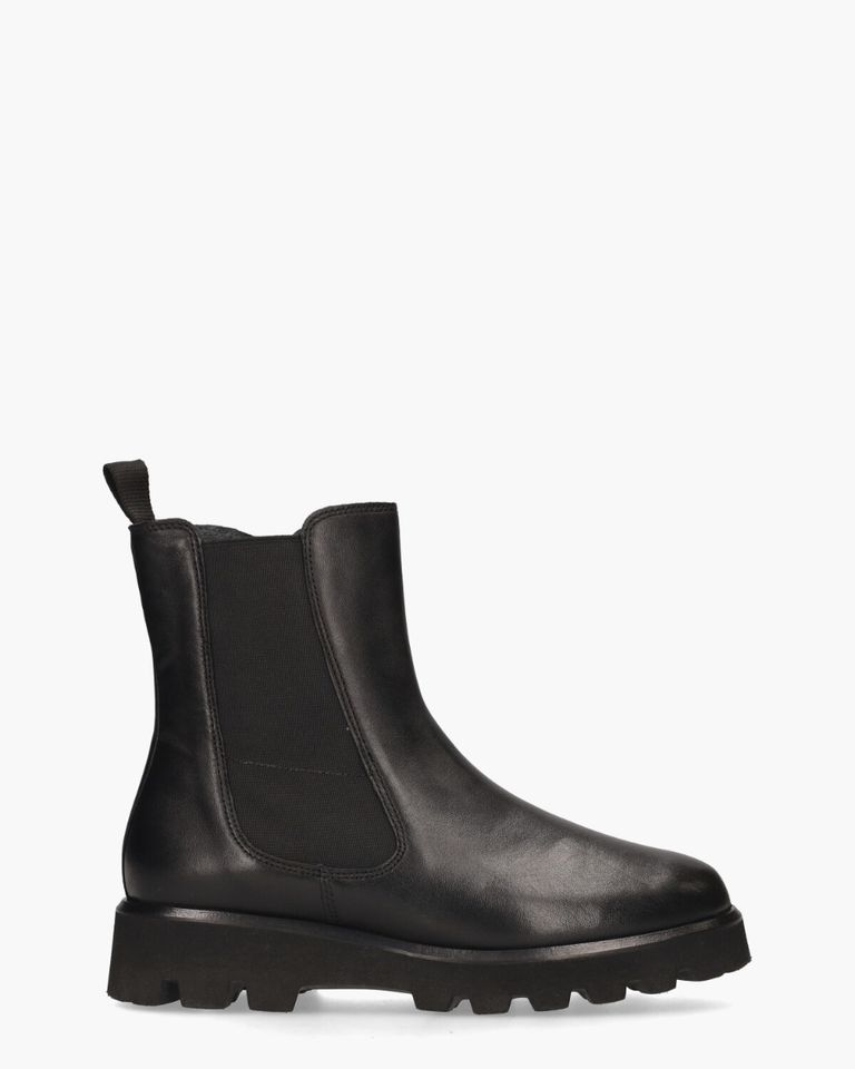69660 Zwart Dames Chelseaboots