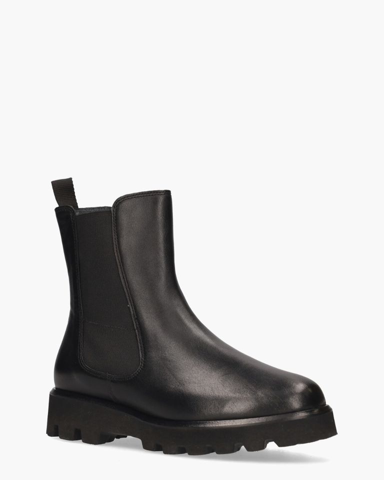 69660 Zwart Dames Chelseaboots